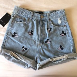 Vintage Mickey Mouse Mom Shorts